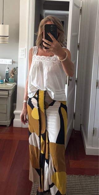 Falda larga esfera talla S