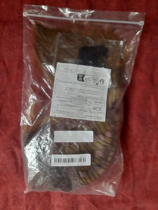 parrucca sintetica bionda sfumatura marrone con fr