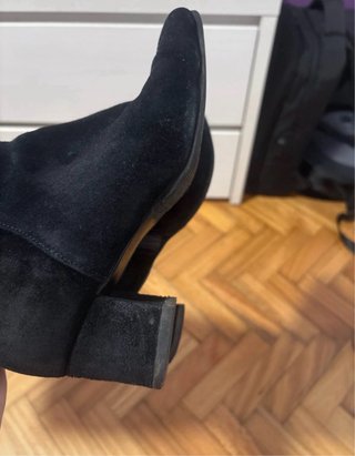 Botas altas piel negras talla 37