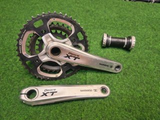 Bielas Shimano Deore XT 3 Platos