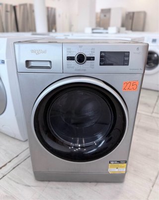 LAVADORA WHIRLPOOL INOX 8KG 1200RPM A+++  ENVIO