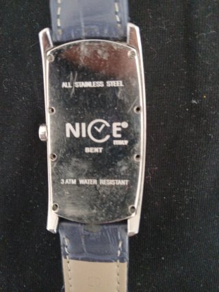 Reloj Nice Plata y Blanco