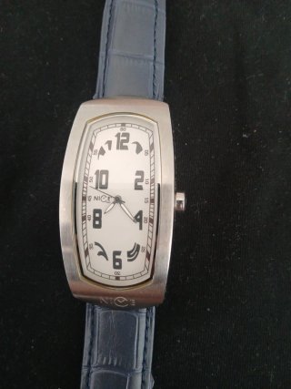 Reloj Nice Plata y Blanco