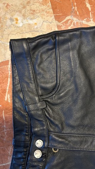 Pantalón Cuero Dainese Talla 60 Negro Nuevo