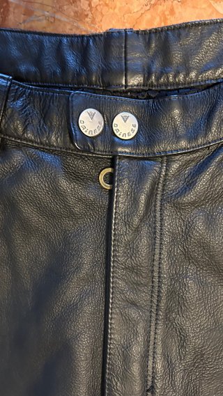 Pantalón Cuero Dainese Talla 60 Negro Nuevo