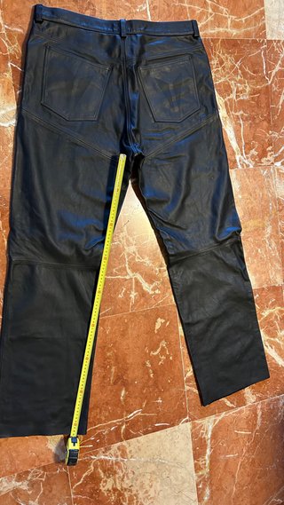 Pantalón Cuero Dainese Talla 60 Negro Nuevo