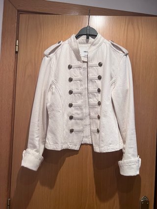 Blazer Mango militar beige