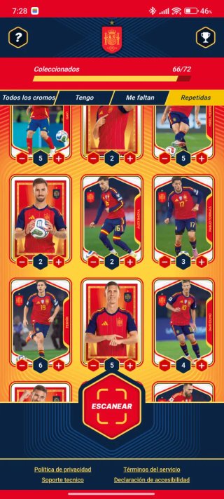 Cromos Panini España Carrefour