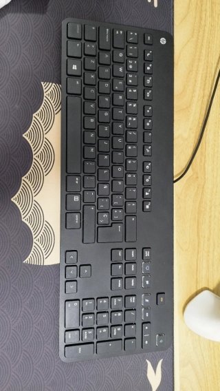 Teclado HP USB Español Negro