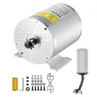 2000W Electric Brushless DC Motor Kit - 48V 4300rpm Motor