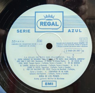 LP La Niña de los Peines - La Edad de Oro del Flam