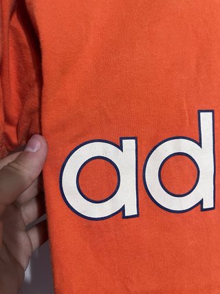 Camiseta Adidas Vintage Naranja Talla M