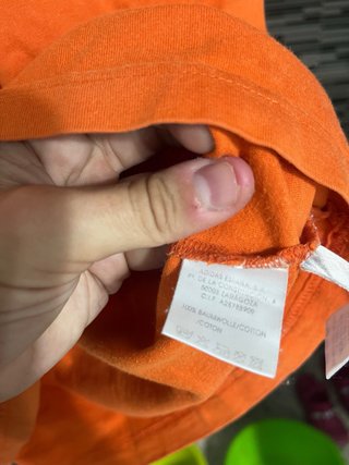 Camiseta Adidas Vintage Naranja Talla M