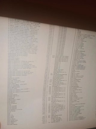 Lote Fanzines+listado videos legalizados de vhs