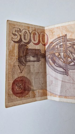 Banconota 5000 Pesetas Spagna