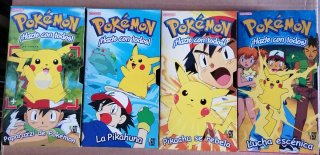 LA MALETA ELÉCTRICA DE PIKACHU 4 VHS POKEMON