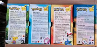 LA MALETA ELÉCTRICA DE PIKACHU 4 VHS POKEMON