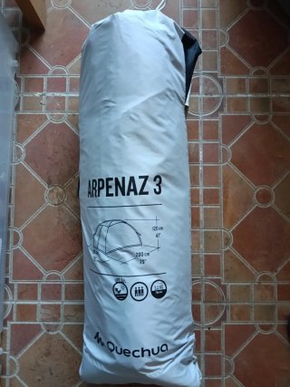 Tienda de acampada 3 personas , más colchón, nuevo