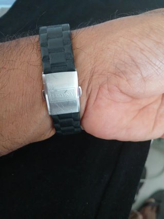 Reloj Festina Multifunción Negro y Plateado