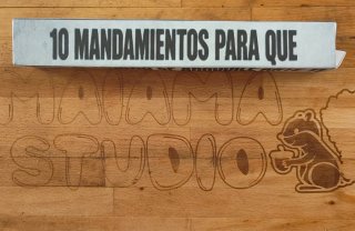 Pergamino Código Lucille Fan de Negan