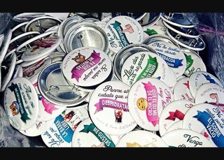 Chapas personalizadas 50mm