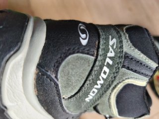 Botas de montaña Salomon verdes