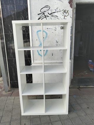 Estantería modular blanca