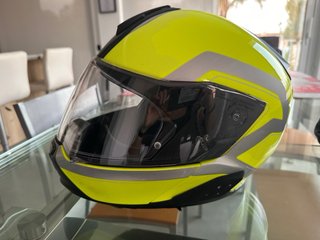Casco BMW Amarillo Neón
