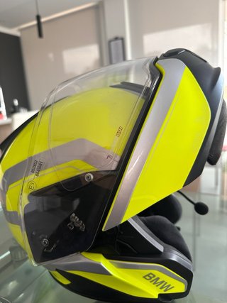 Casco BMW Amarillo Neón
