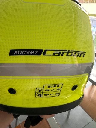 Casco BMW Amarillo Neón