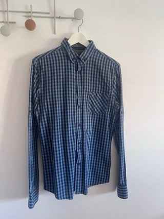 Camisa cuadros Pull&Bear M