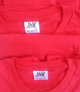 Lote 10 Camisetas JHK Talla L