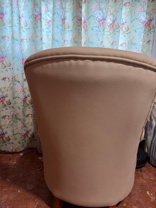 Sillón Beige de Piel