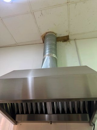 Campana extractora industrial acero inoxidable