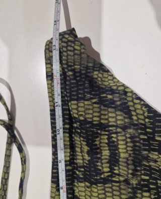 Bikini Calvin Klein Serpiente Verde Talla S