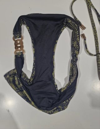 Bikini Calvin Klein Serpiente Verde Talla S