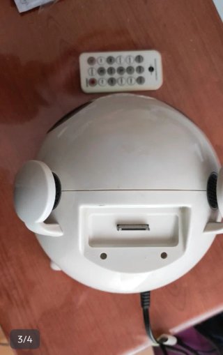Altavoz Cerdo iPod Verde Blanco