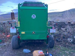 Rotoempacadora John Deere 592 matriculada