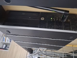 PC HP Ufficio + Monitor Curvo Samsung 27