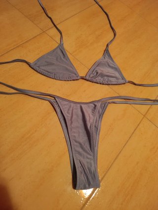 Bikini azul talla XS sin usar