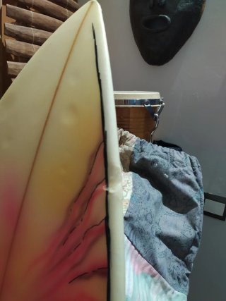 Tabla de surf con funda