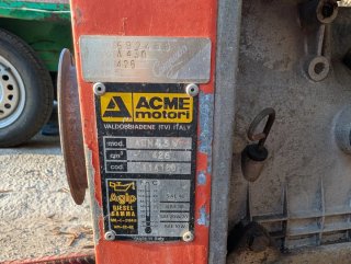 Motobomba Diésel ACME Motori ADN 43 W