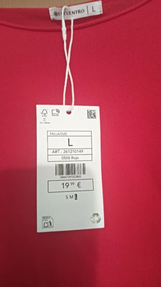 Camiseta roja