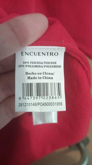 Camiseta roja