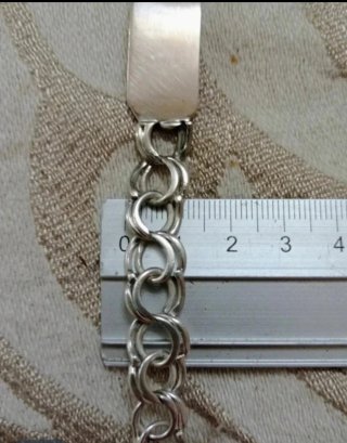 Esclava Plata 22,5 cm