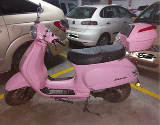 Moto 125 Euro5 EFI  Rosa