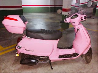 Moto 125 Euro5 EFI  Rosa