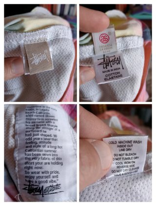 Stüssy Costume da bagno tie-dye