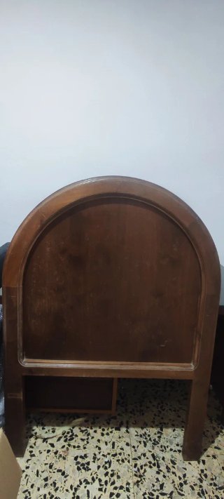 Cabecero de madera para cama de 90 madera maciza