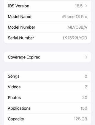 iPhone 13 Pro Dorado - Funciona